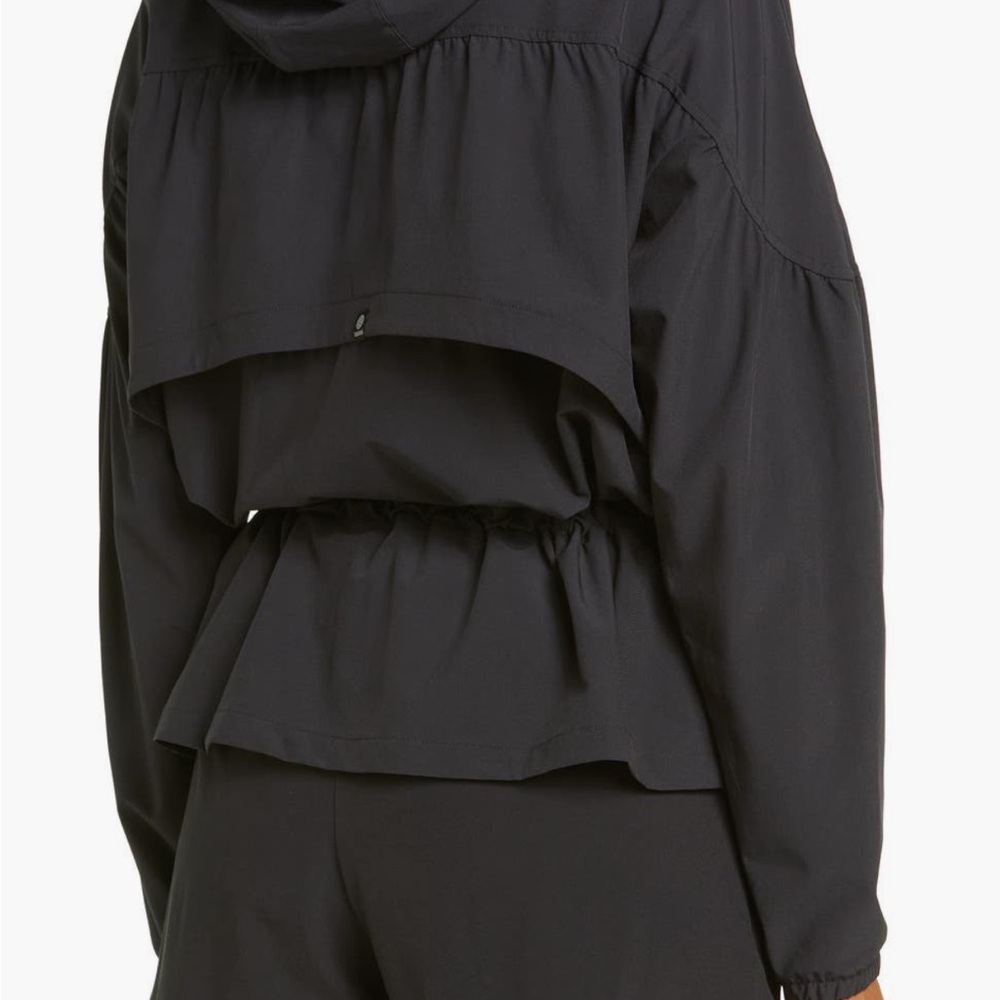 Zella Navy Excursion Hooded Packable Anorak (S) - Picture 4 of 12
